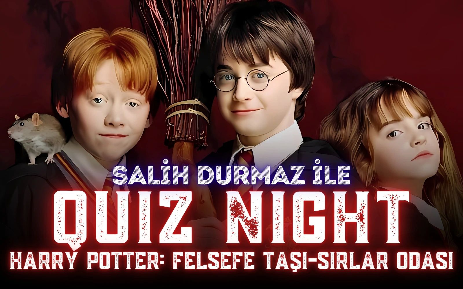 Quiz Night – Harry Potter (Felsefe Taşı ve Sırlar Odası Filmleri)