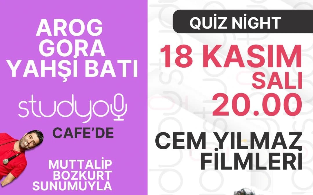 Quiz Night - Cem Yılmaz Filmleri (AROG-GORA-Yahşi Batı) poster