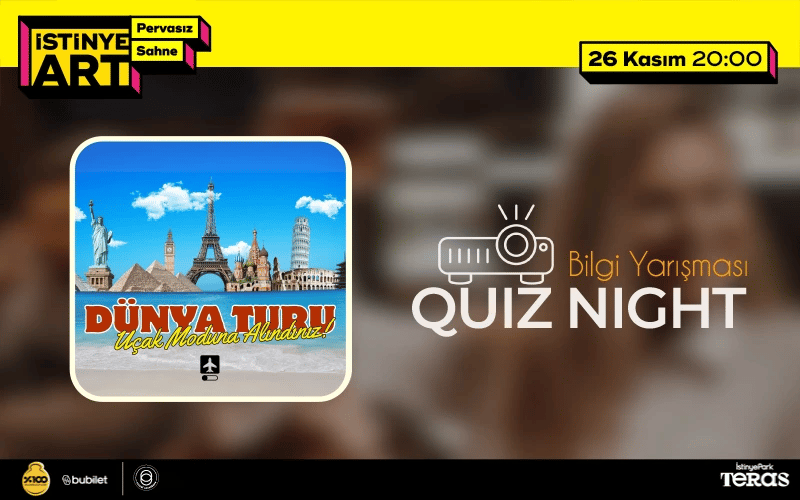 Quiz Night (Dünya Turu) poster