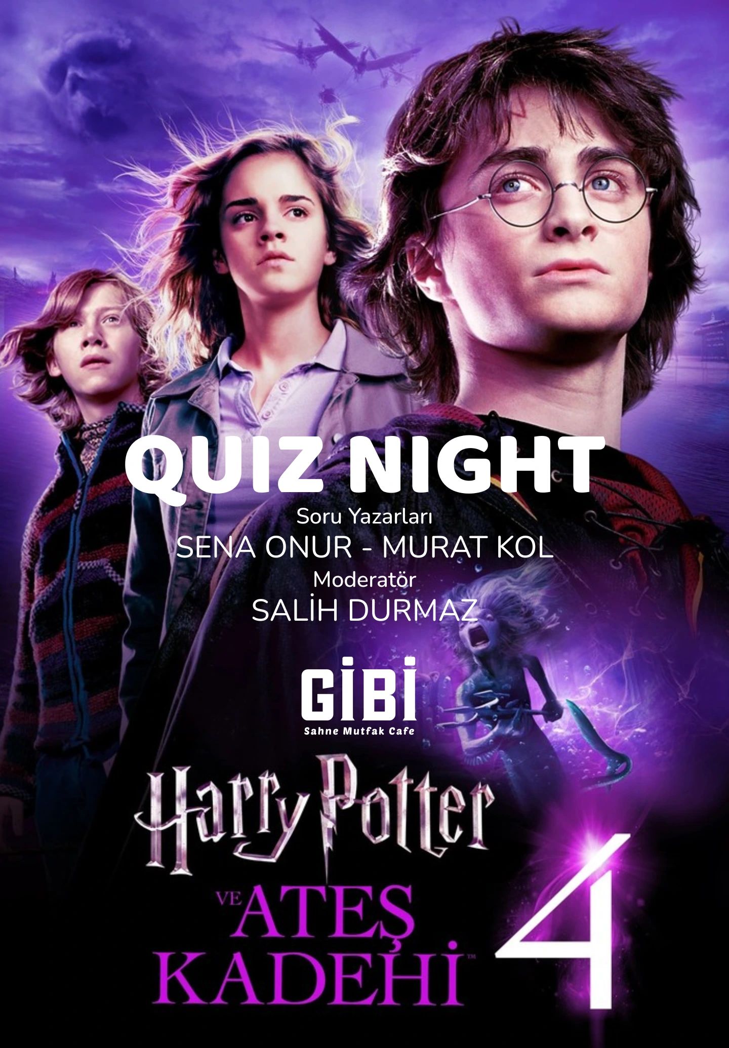 Quiz Night: Harry Potter ve Ateş Kadehi