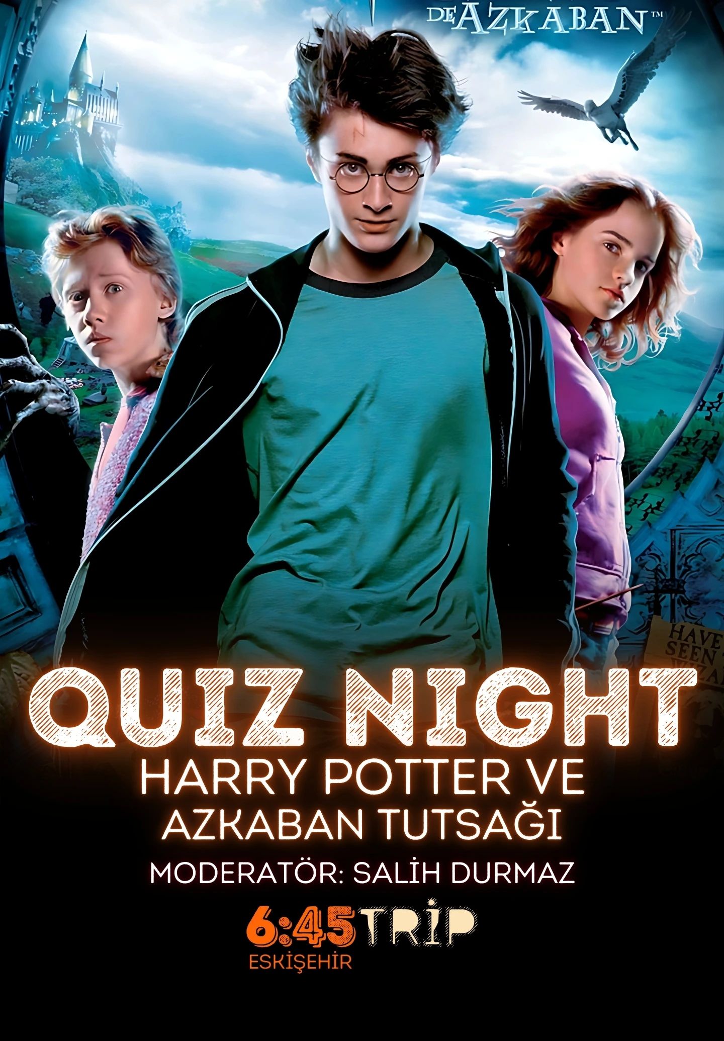 Quiz Night - Harry Potter ve Azkaban Tutsağı