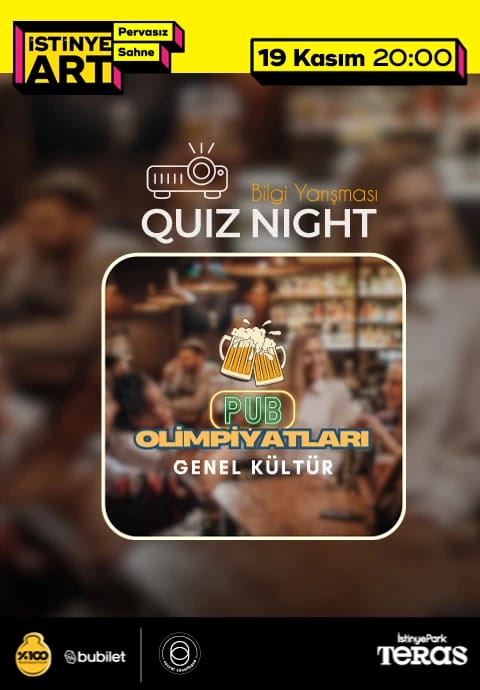 Quiz Night (Pub Olimpiyatları Genel Kültür)