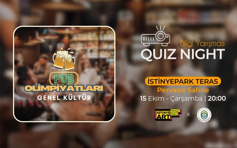 Quiz Night (Pub Olimpiyatları Genel Kültür) poster