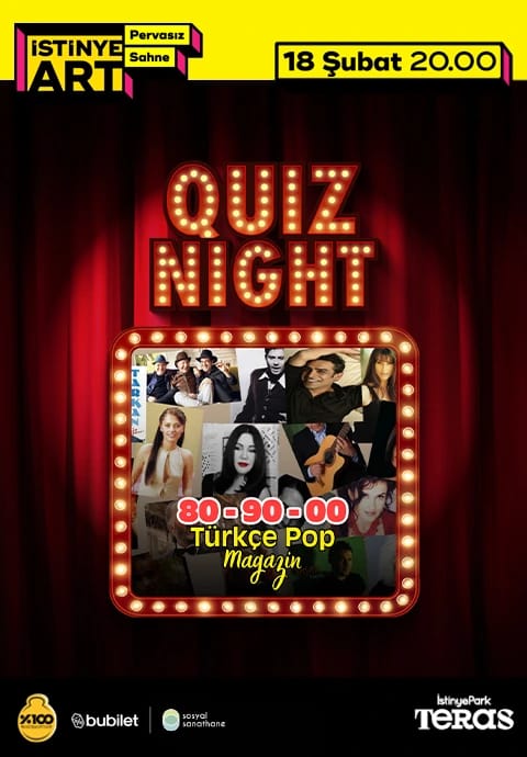Quiz Night (Türkçe Pop & Magazin Olayları)