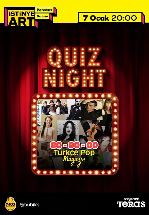 Quiz Night (Türkçe Pop & Magazin Olayları)