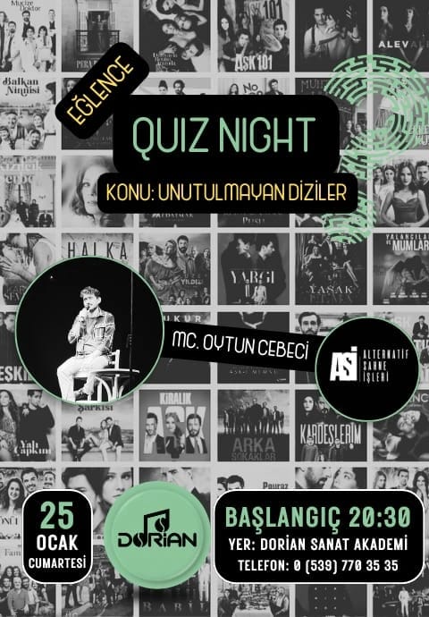Quiz Night: Unutulmayan Diziler