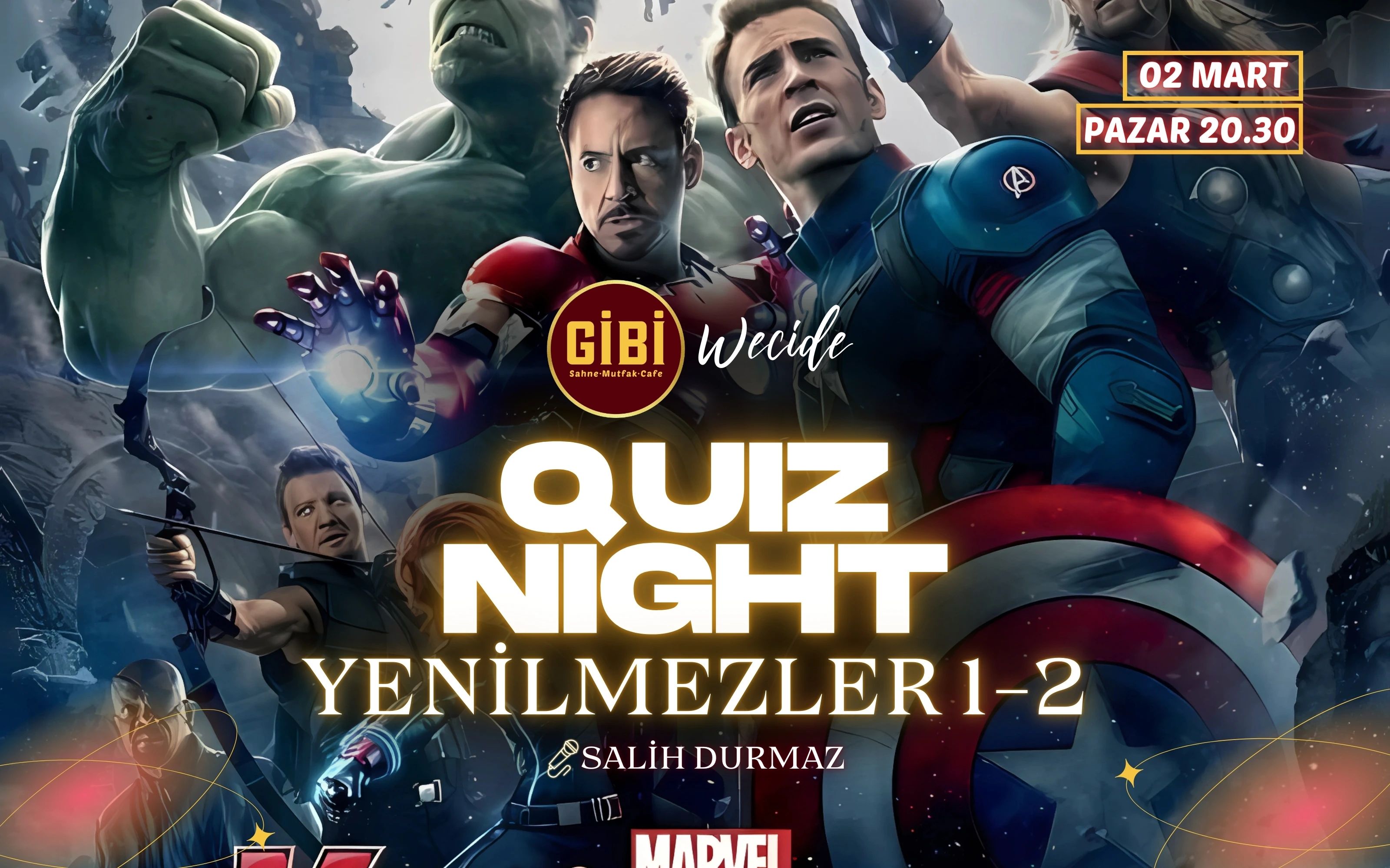 Quiz Night: Yenilmezler 1 & 2