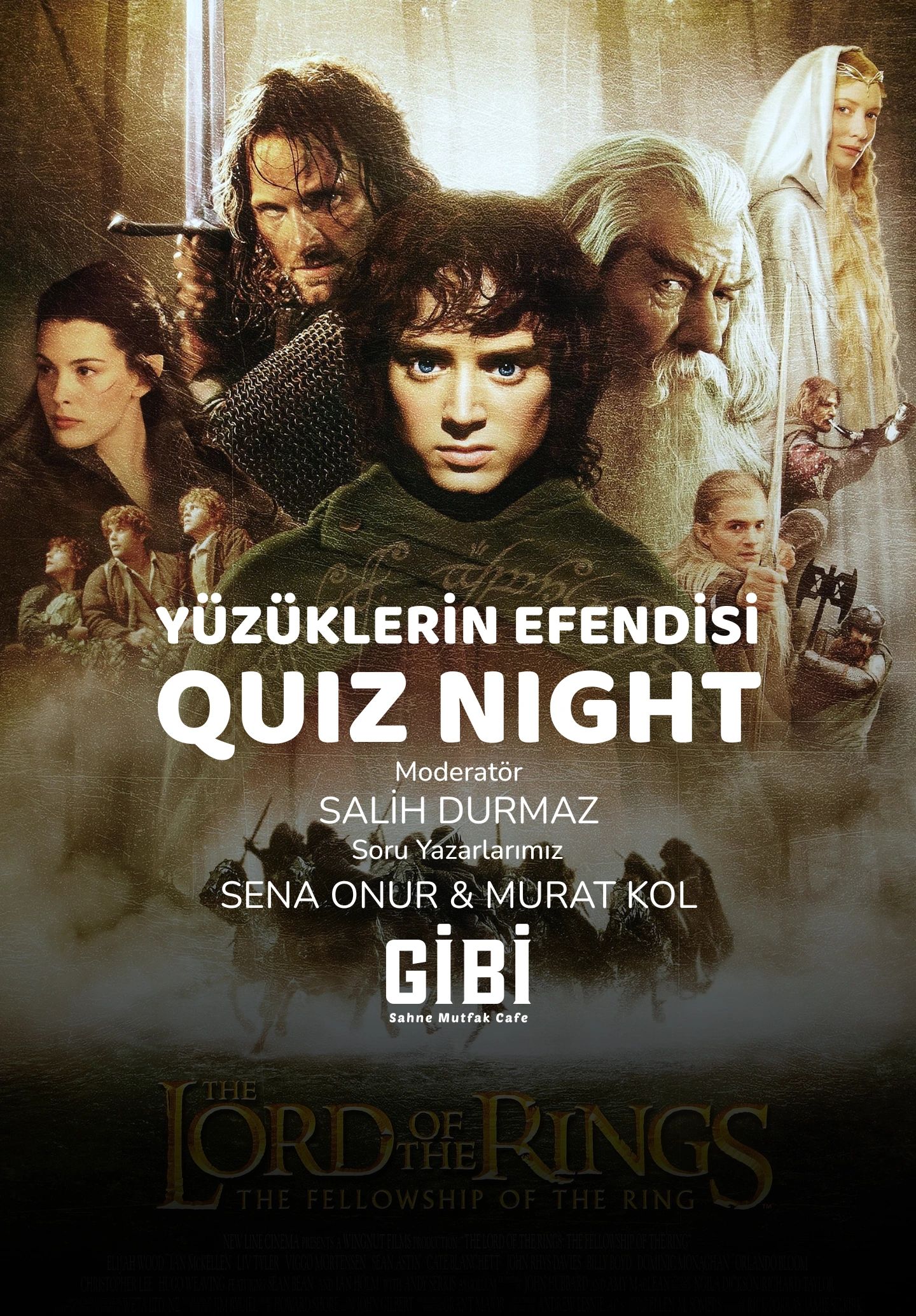 Quiz Night: Yüzüklerin Efendisi - Yüzük Kardeşliği