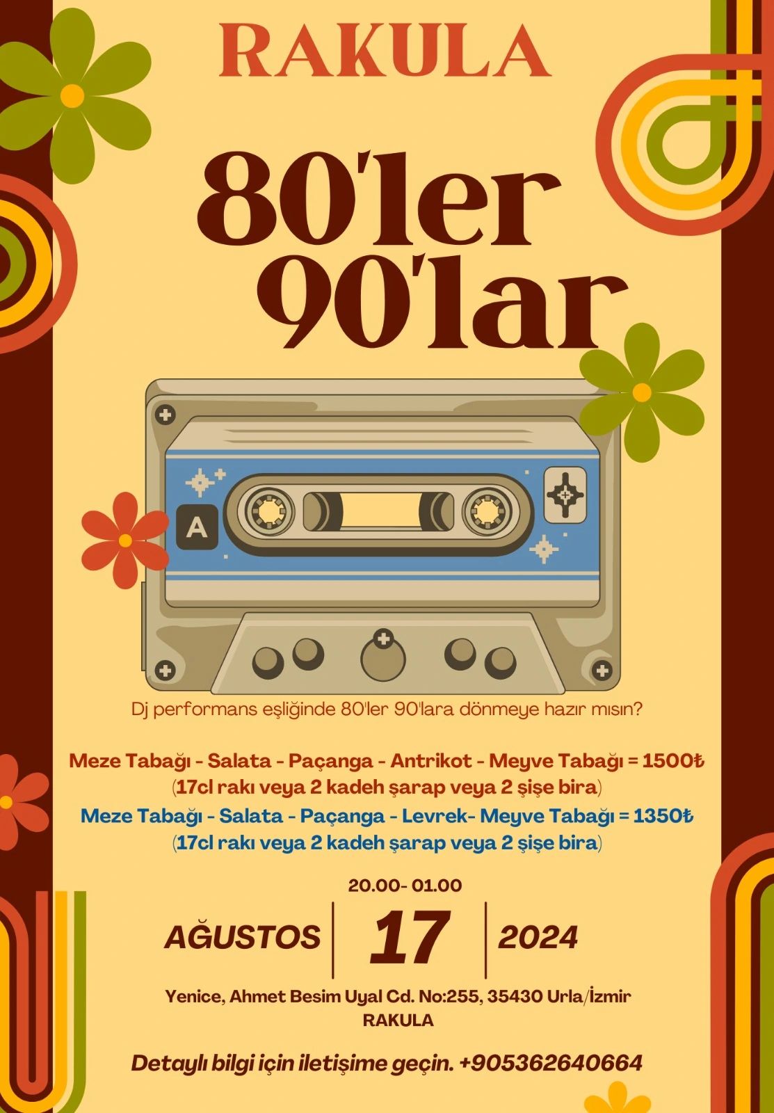 Rakula - 80'ler 90'lar