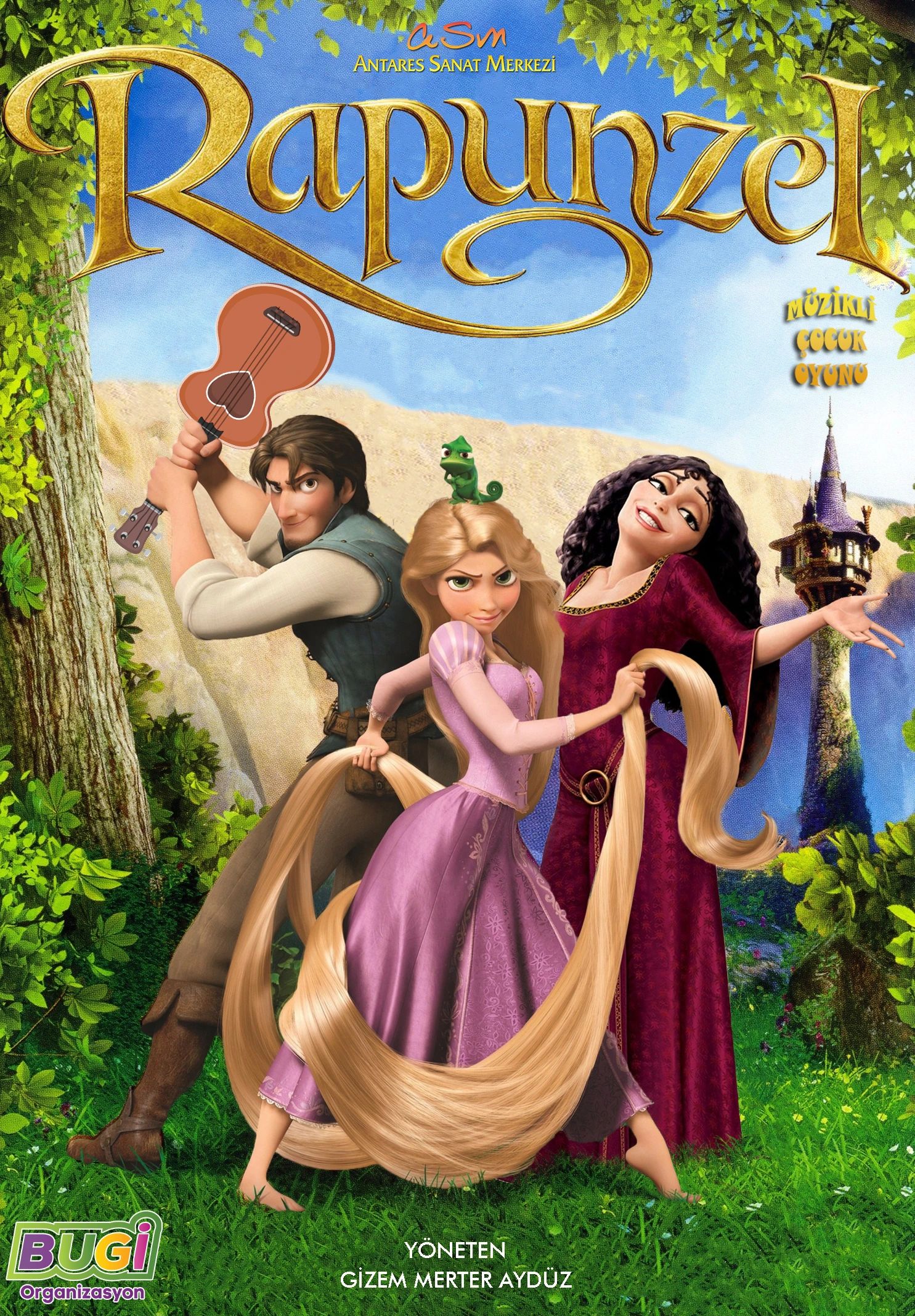 Rapunzel Çocuk Oyunu 