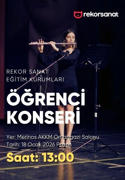 Rekor Sanat Öğrenci Konseri Saat 13:00