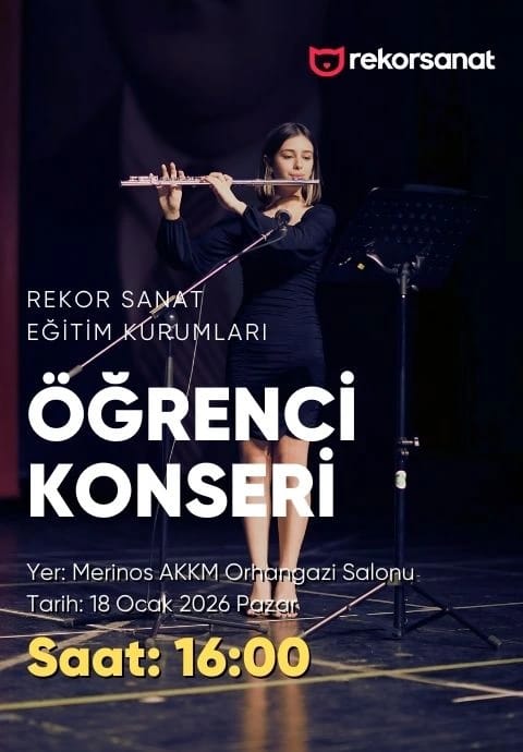 Rekor Sanat Öğrenci Konseri Saat 16:00