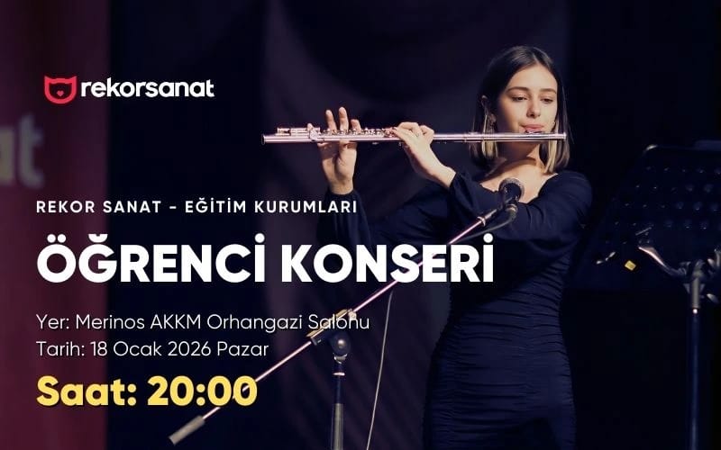 Rekor Sanat Öğrenci Konseri Saat 20:00