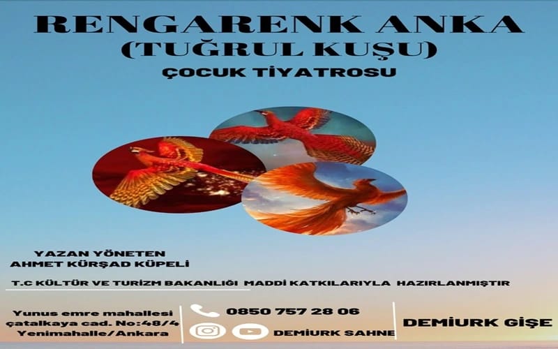 Rengarenk Anka (Tuğrul) Kuşu Çocuk Oyunu