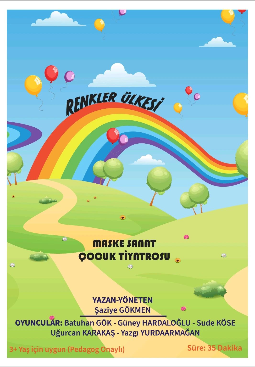 Renkler Ülkesi Çocuk Oyunu
