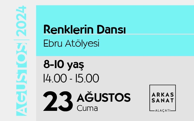 Renklerin Dansı – Ebru Atölyesi