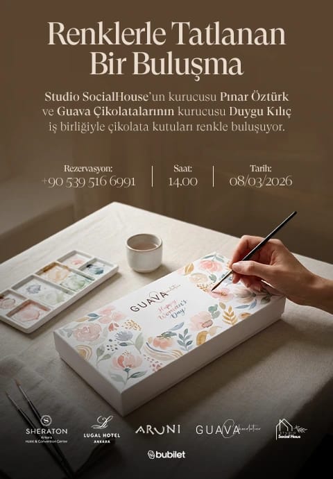 Renklerle Tatlanan Bir Buluşma - Çikolata Kutusu Boyama