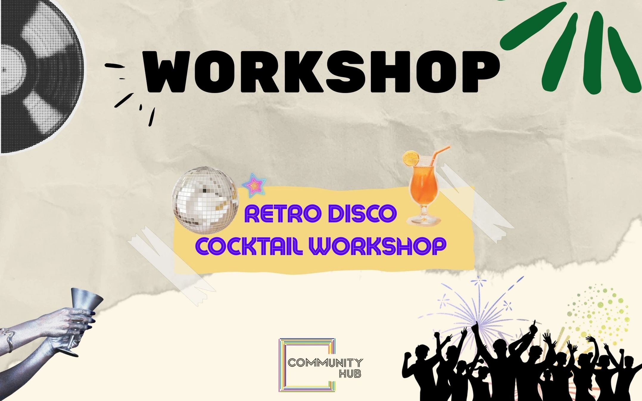 Retro Disco Cocktail Workshop