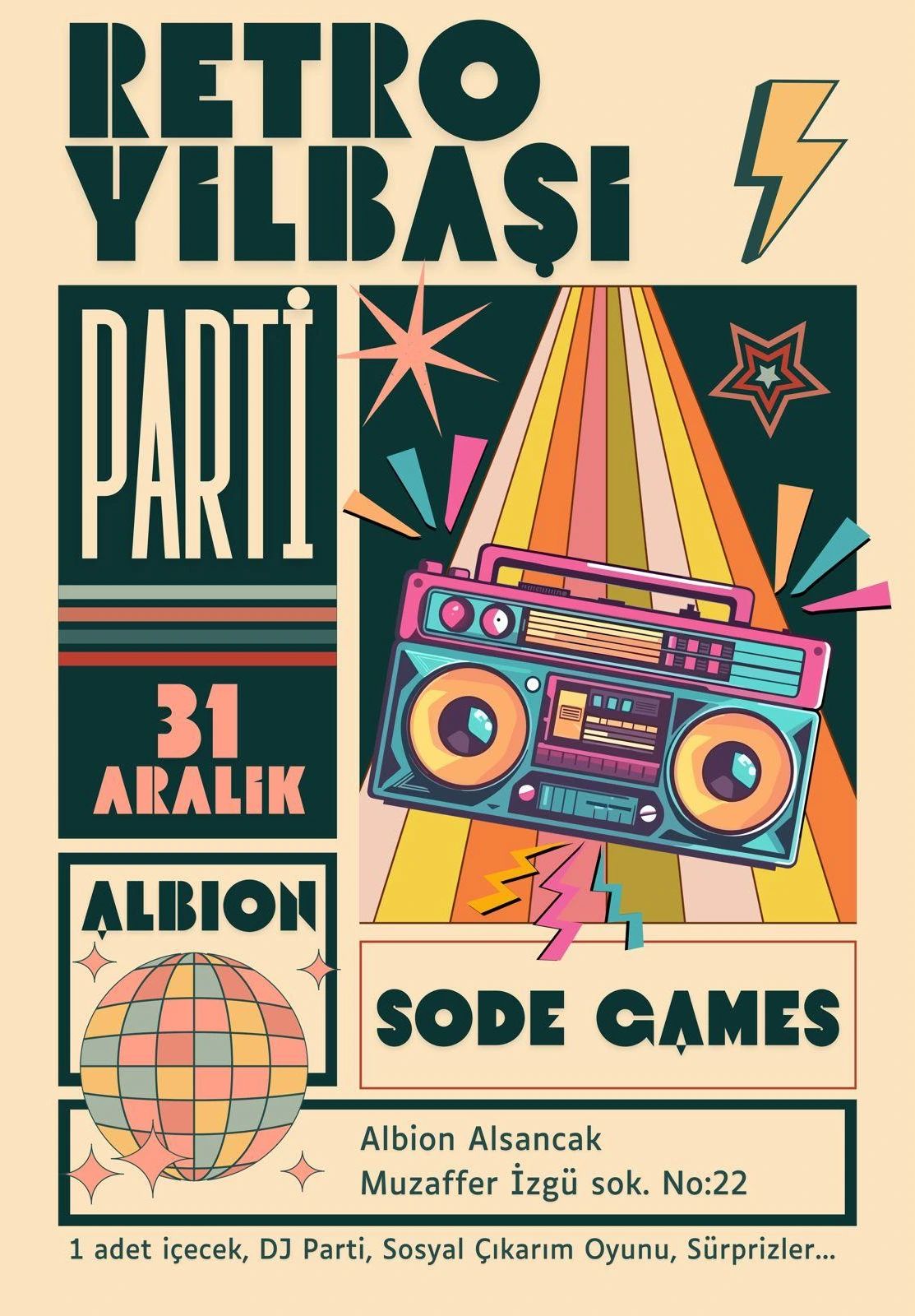 Retro Yılbaşı Parti