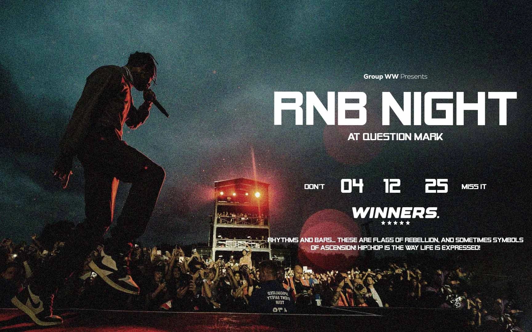 RNB NIGHT İZMİR | QUESTION MARK