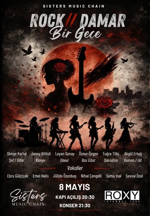 Rock Damar Bir Gece – Sisters Music Chain