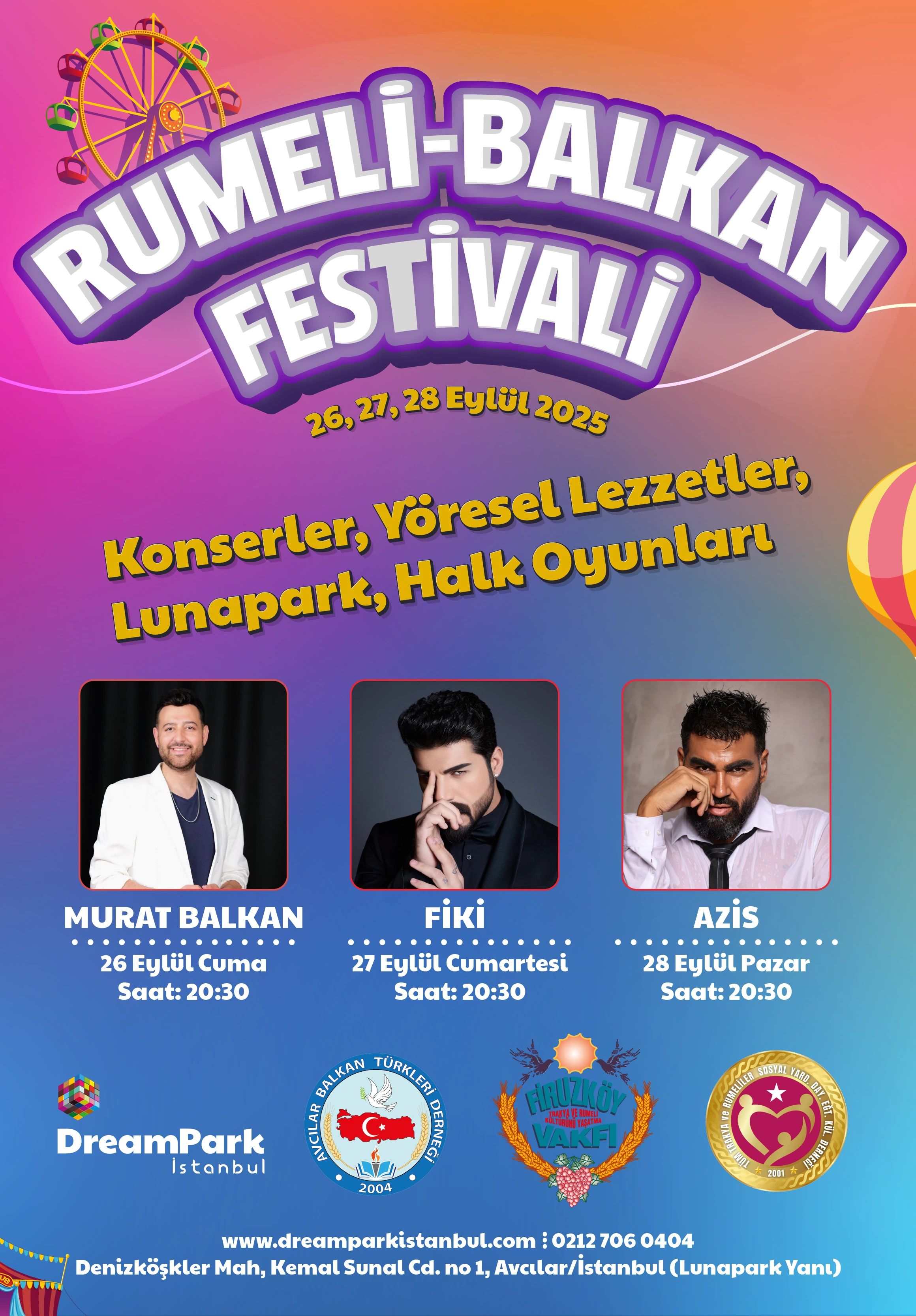 İstanbul Rumeli & Balkan Festivali – Azis & Fiki