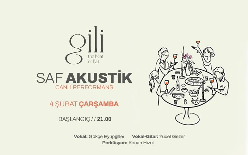 Saf Akustik Canlı Performans