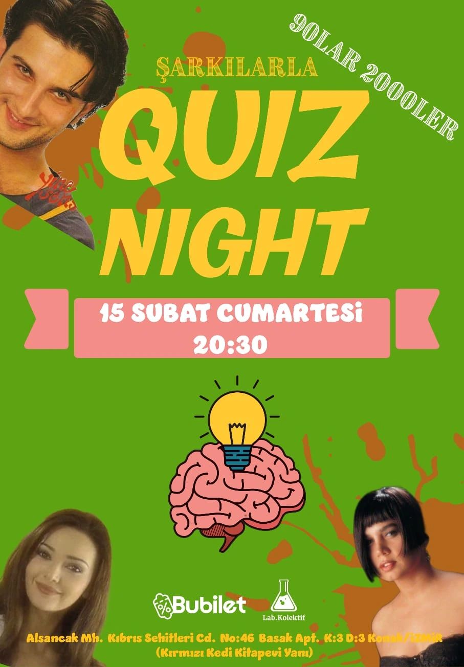Şarkılarla Quiz Night 