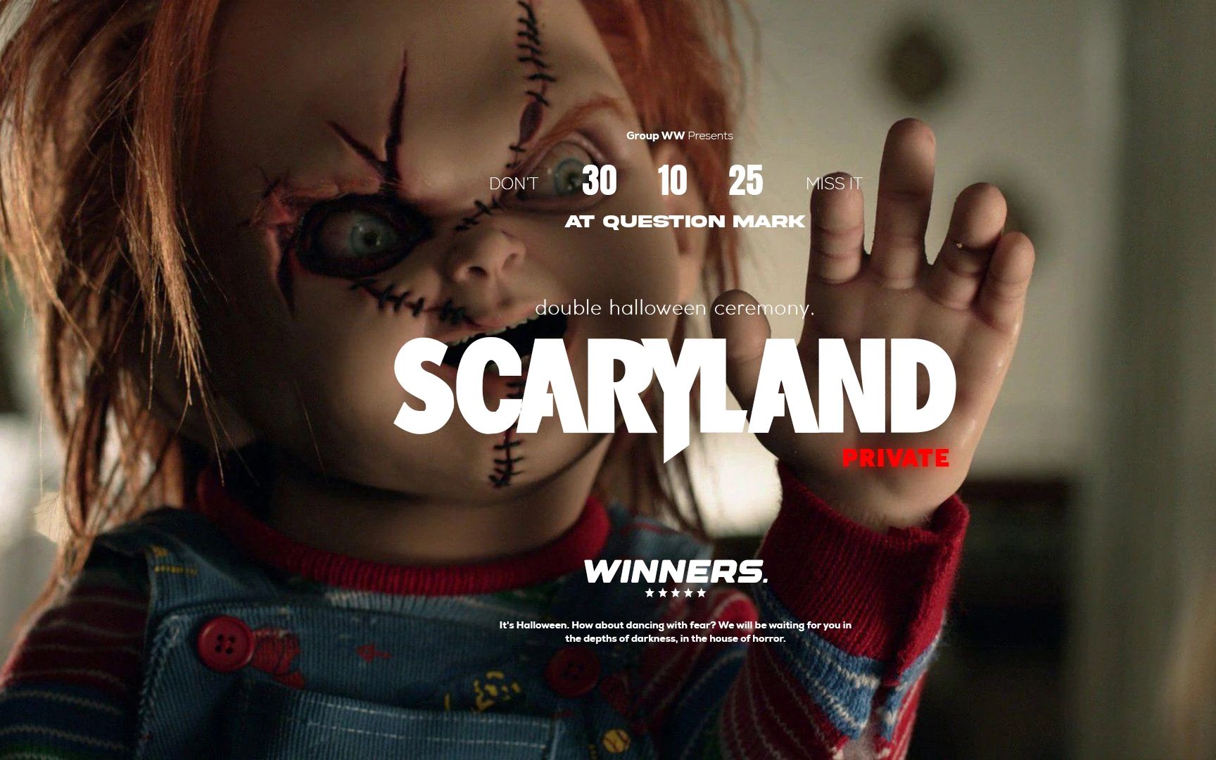 SCARYLAND PRIVATE | QUESTION MARK | HALLOWEEN