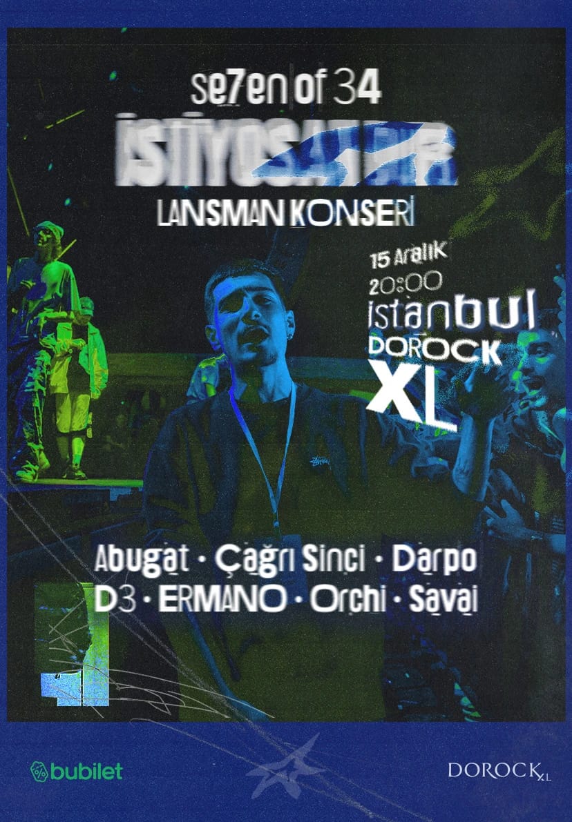 Se7en of 34( İstiyosan Dur) Albüm Lansman Konseri