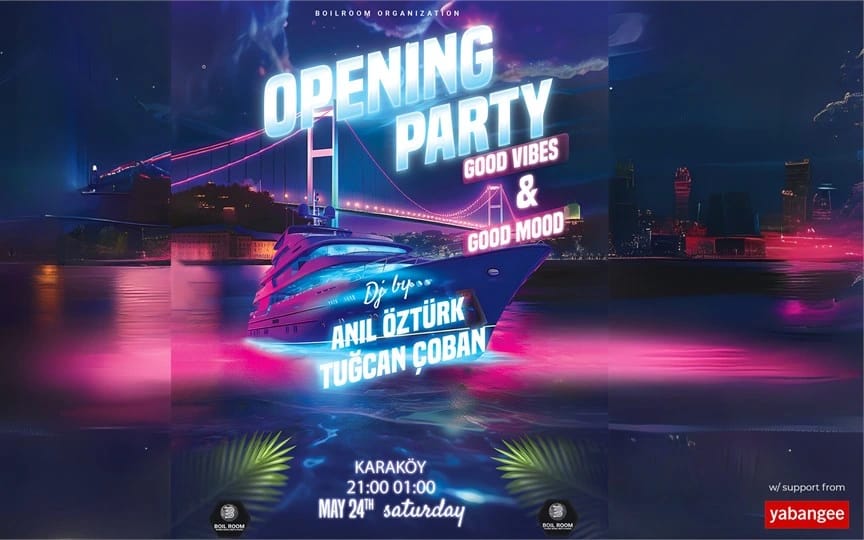 Season Opener Boat Party: Good Vibes & Good Mood