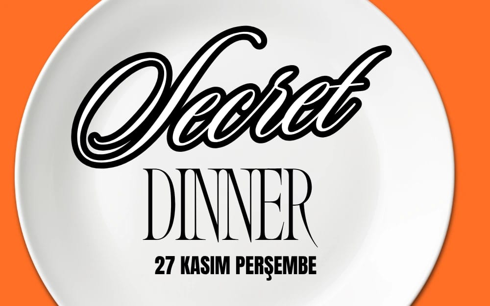 Secret Dinner ''Gizli Menü Gecesi'' poster