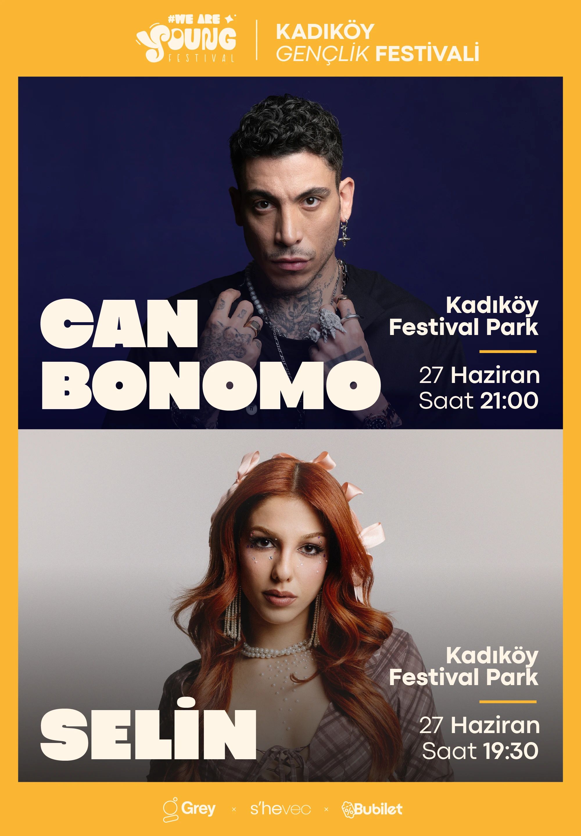Selin & Can Bonomo - We Are Young Festival