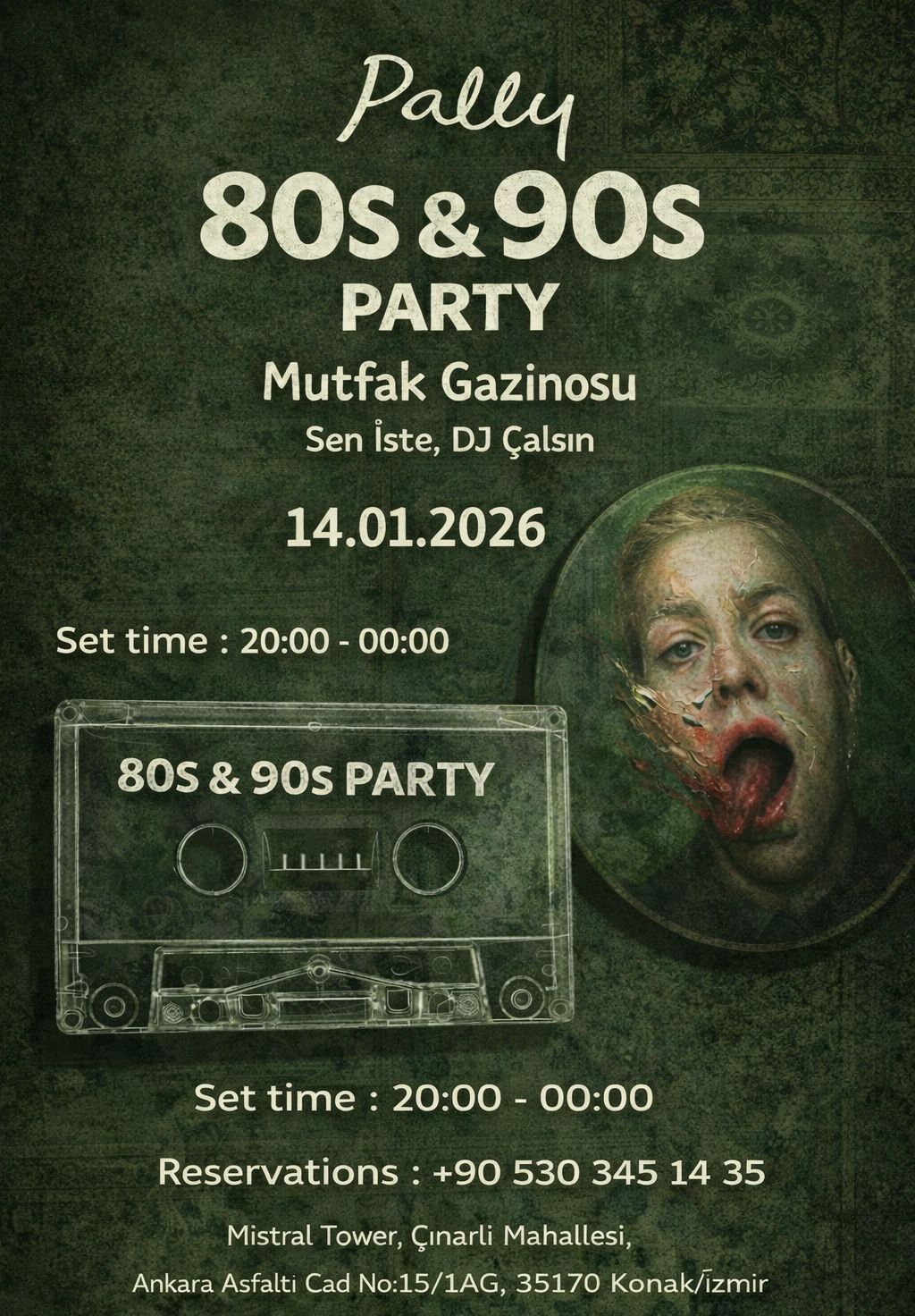 “Sen İste DJ Çalsın” + Pally 80s–90s Mutfak Gazinosu