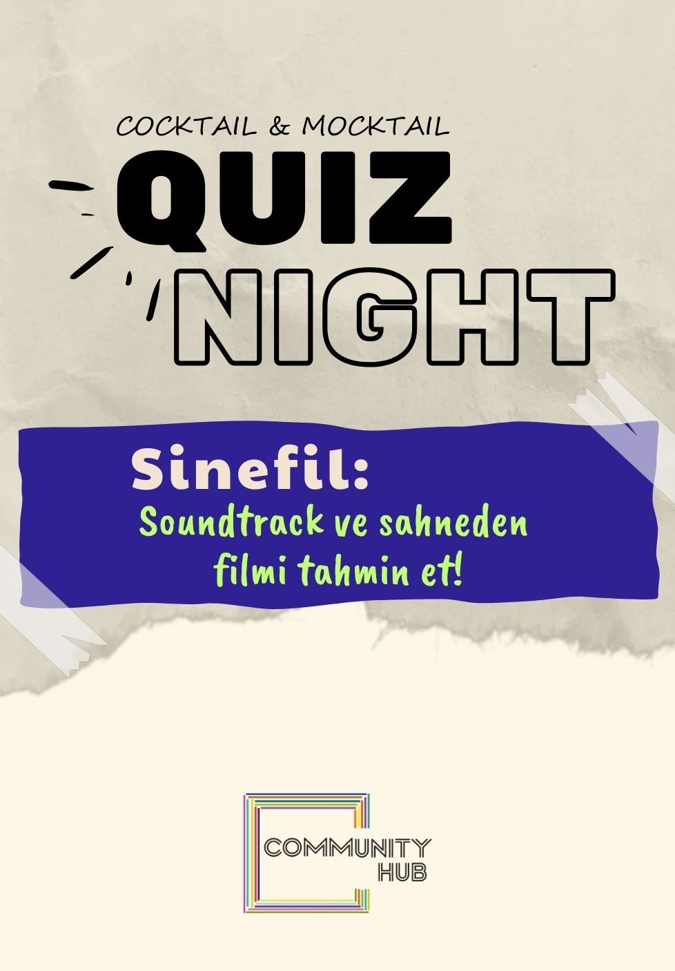 Sinefil: Soundtrack ve sahnelerden Filmi Tahmin Et!