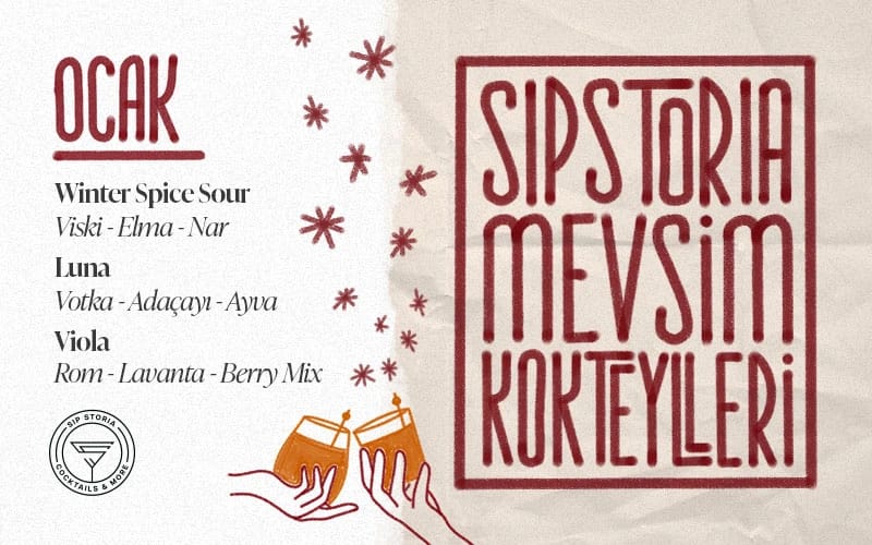 Sip Storia | Kokteyl Workshop | Mevsim Kokteylleri