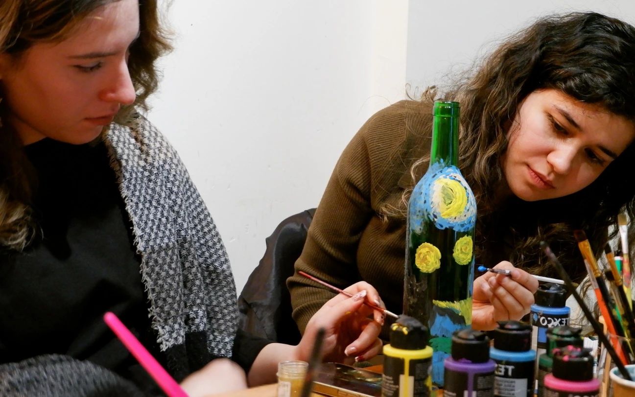 Şişe Boyama Atölyesi