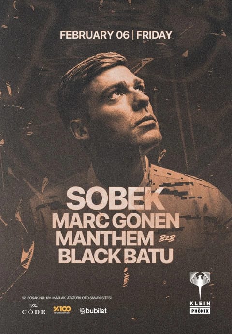 Sobek + Marc Gonen + Manthem b2b Black Batu | Klein Phönix
