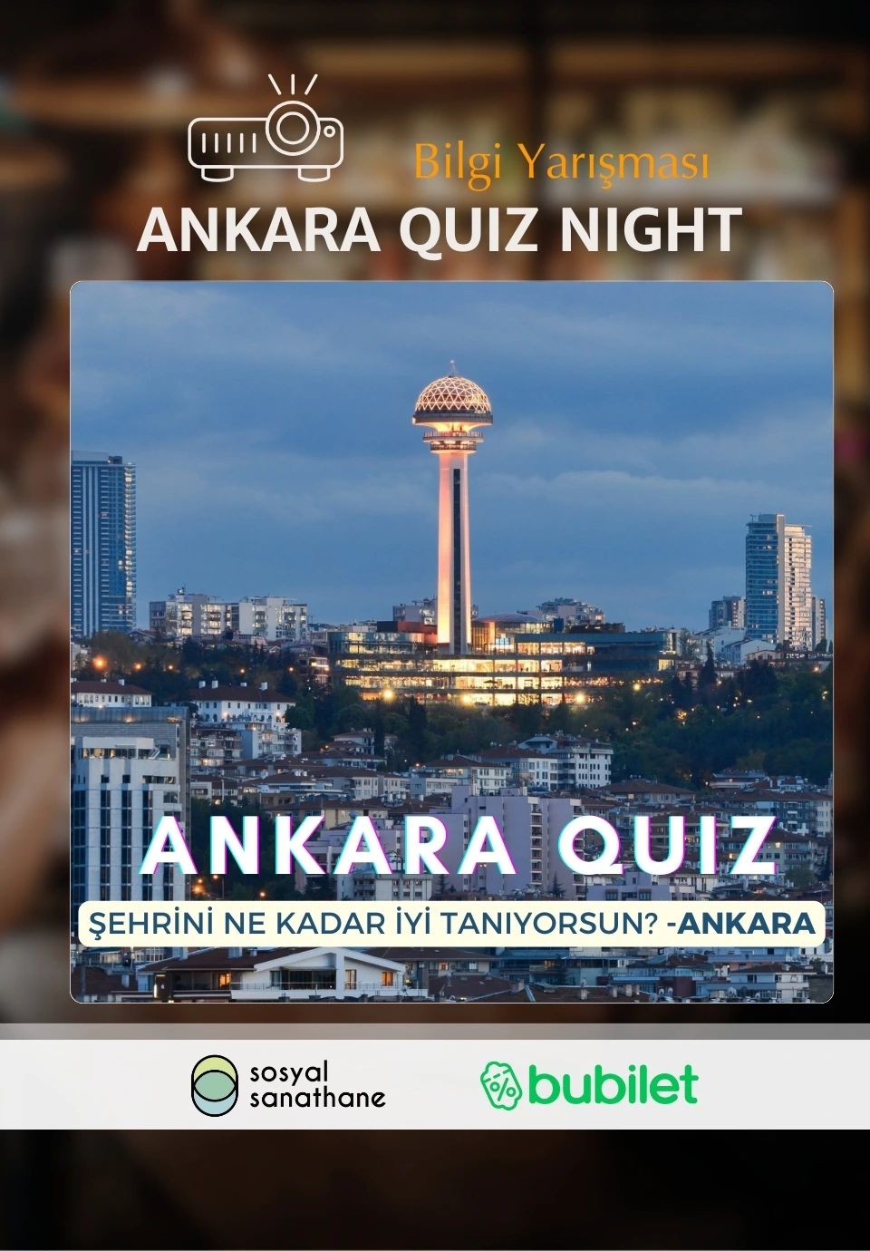 Sosyal Sanathane Ankara / Ankara Quiz Night