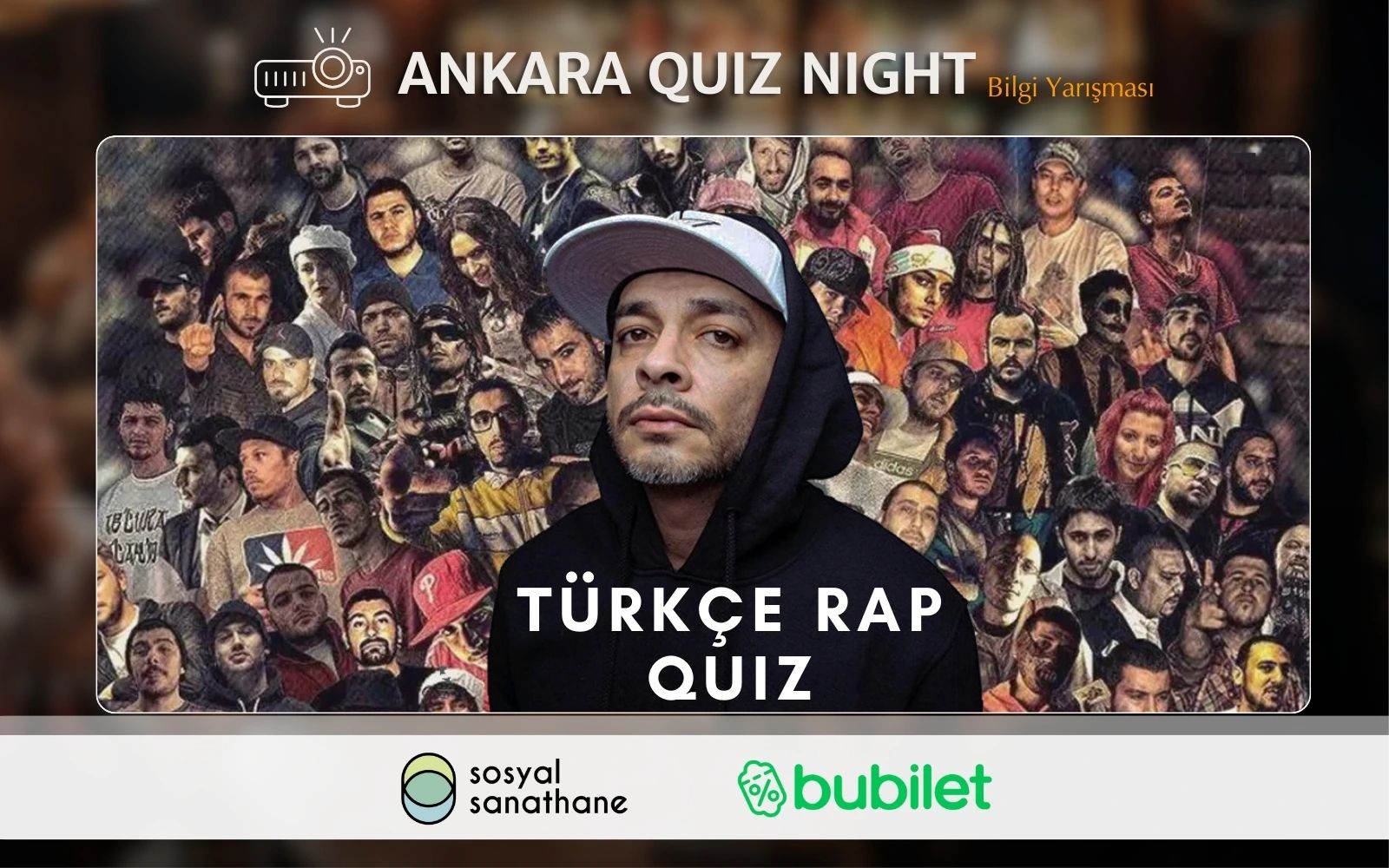 Sosyal Sanathane Ankara / Türkçe Rap Quiz Night