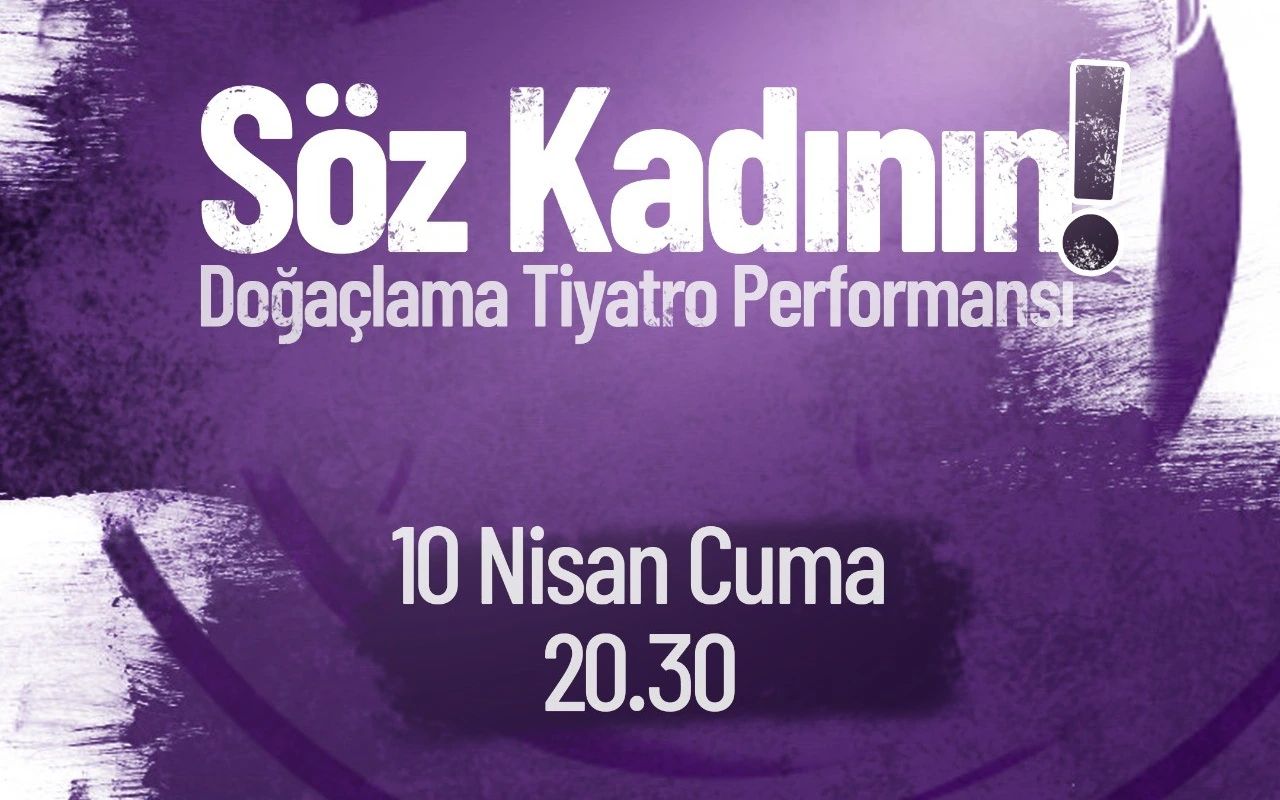 Söz Kadının! Doğaçlama Tiyatro Gösterisi