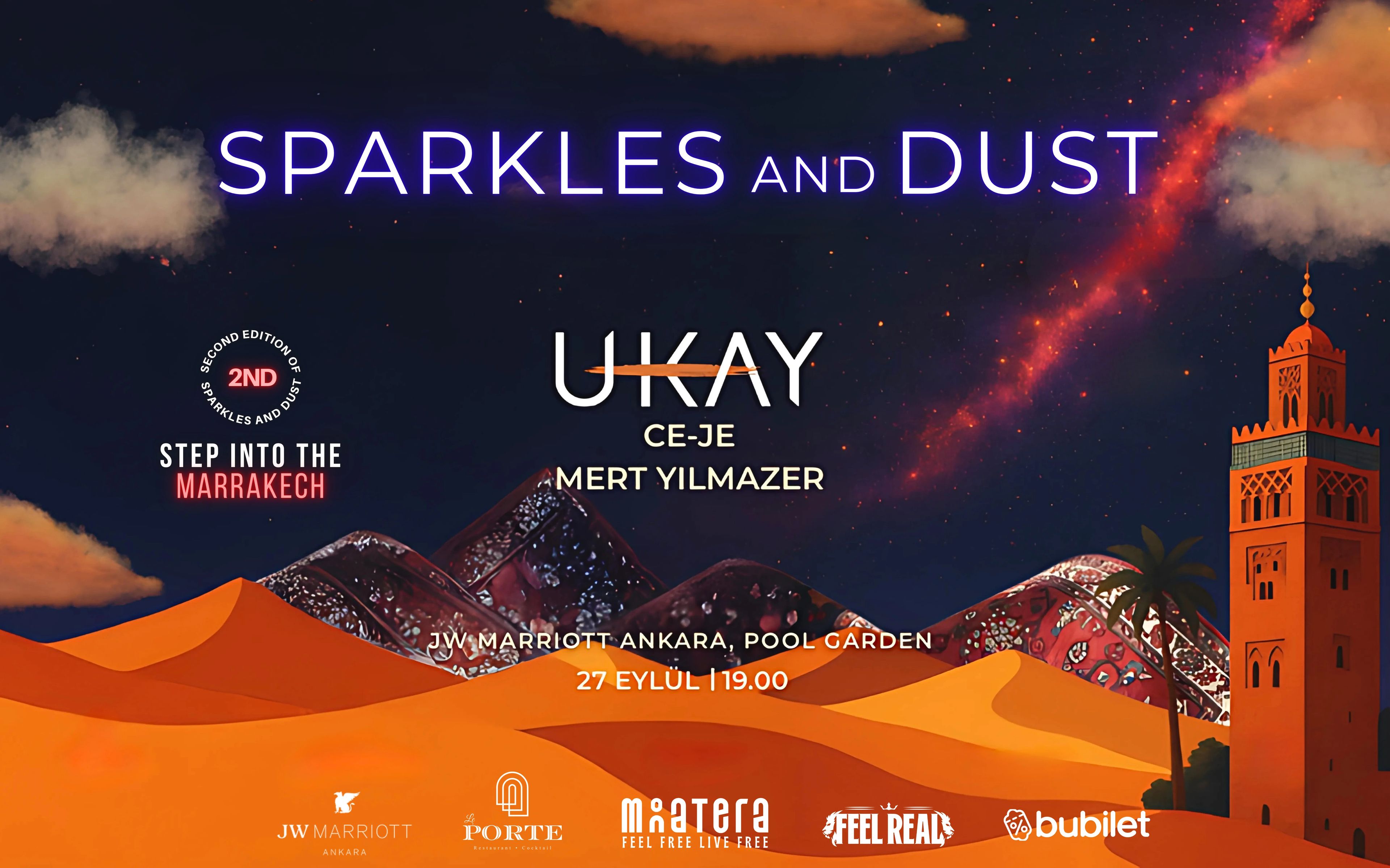 SPARKLES AND DUST : UKAY