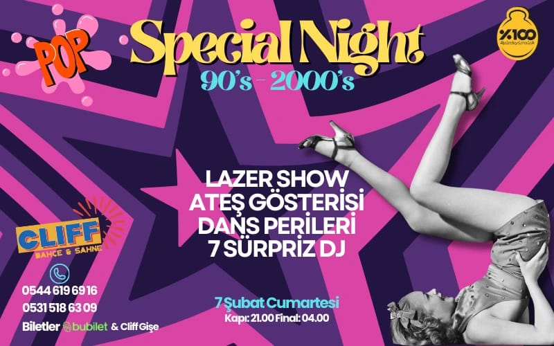 Special Night | 90’lar & 2000’ler Pop + After