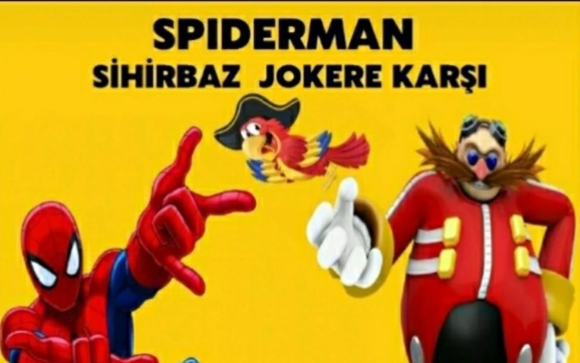 Spiderman Sihirbaz Joker'e Karşı Müzikli Danslı Çocuk Oyunu poster