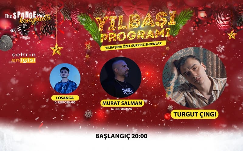 Sponge Pub Yılbaşı Partisi