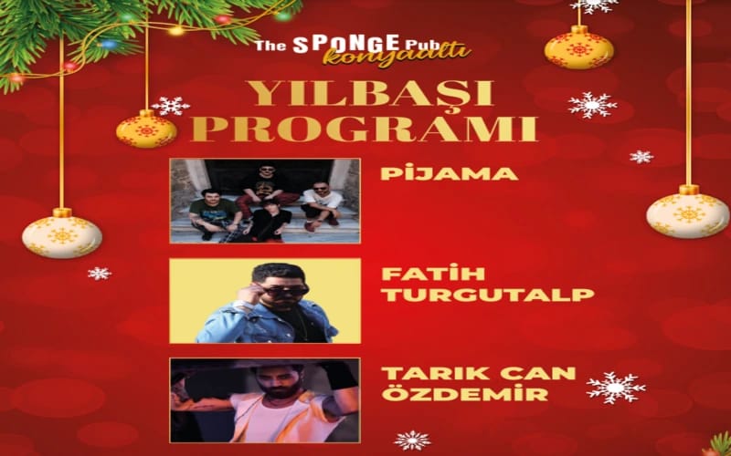 Sponge Pub Yılbaşı Partisi