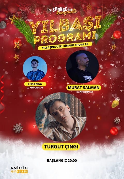 Sponge Pub Yılbaşı Partisi