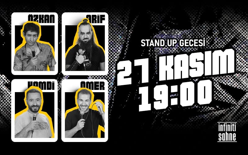 Stand up Bir Saat Arif Şengel - Hamdi Apalı - Özkan Ocak - Ömer Aladağ poster