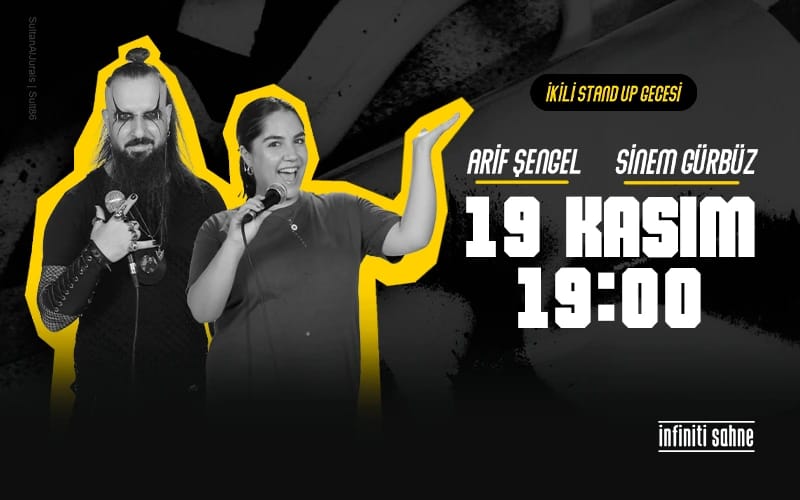 Stand up Bir Saat Arif Şengel ve Sinem Gürbüz poster
