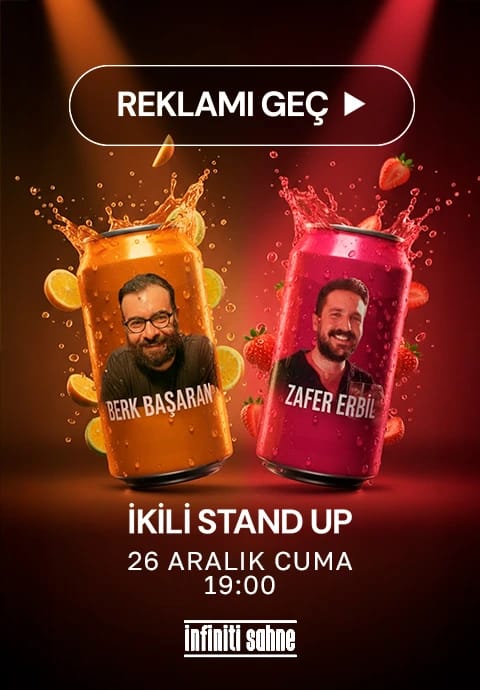 Stand up Bir Saat Reklamı Geç Zafer Erbil - Berk Başaran